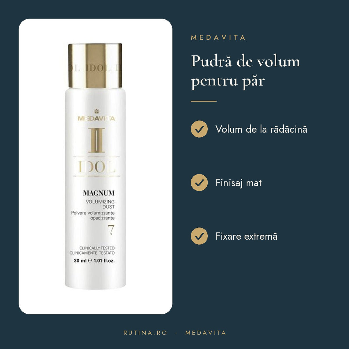 Pudra de volum cu fixare extrema si efect mat, Idol Volum – beneficii