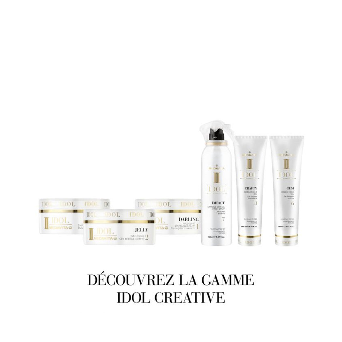 Crema pentru stralucire cu fixare ultra-usoara Idol