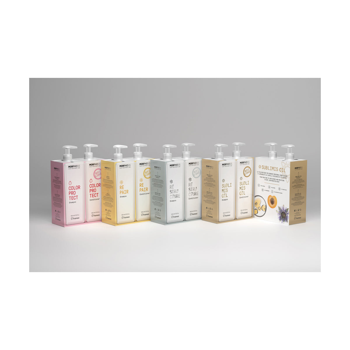 DUO Kit Color Protect - Sampon + Balsam Protectia Culorii - - Framesi