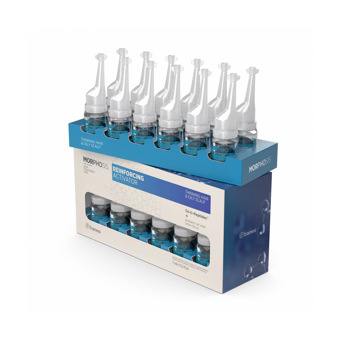 Fiole Anticadere pt Scalp cu Exces de Sebum - Reinforcing -12x7ml