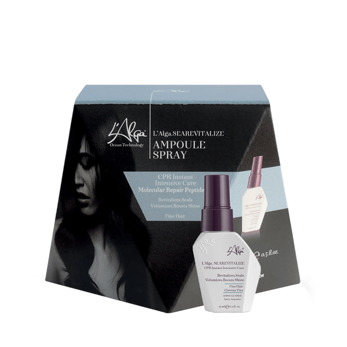 Fiole spray moleculare pentru parul fin, deteriorat, Searevitalize CPR P-18 - 6x15ml