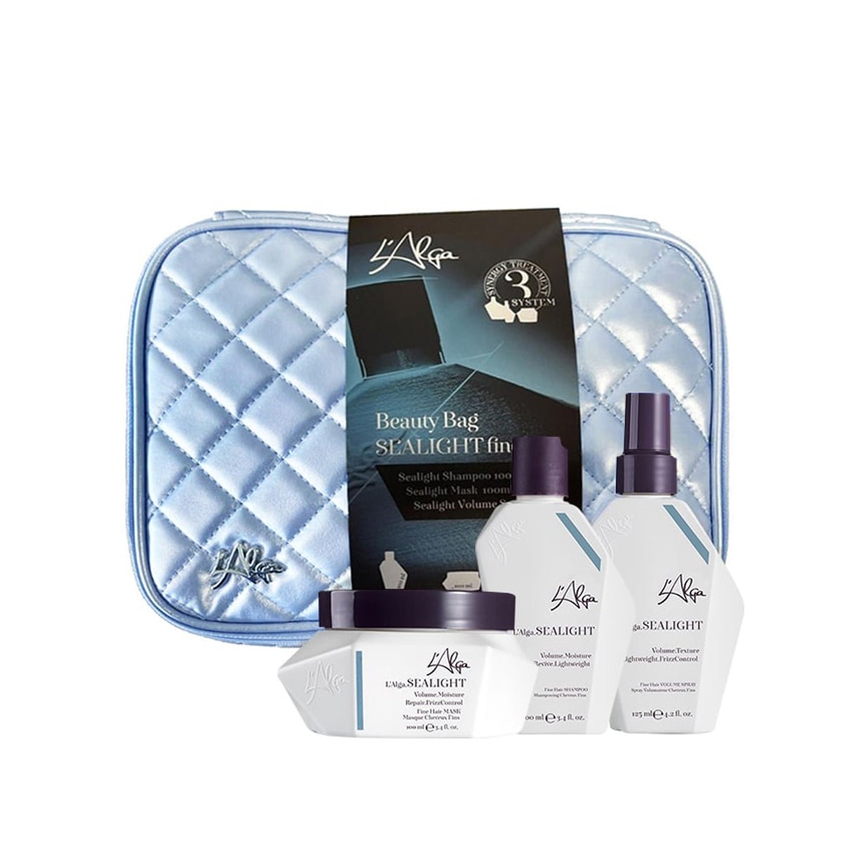 Geanta de Lux Sealight - Set 3 produse pentru parul fin