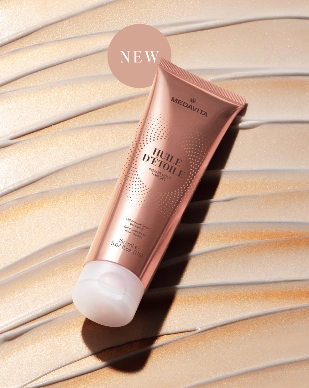 Gel Crema cu Particule Aurii - Huile d'Etoile - 150ml - RUTINA.roGel Crema cu Particule Aurii - Huile d'Etoile - 150mlRUTINA.roRUTINA.ro