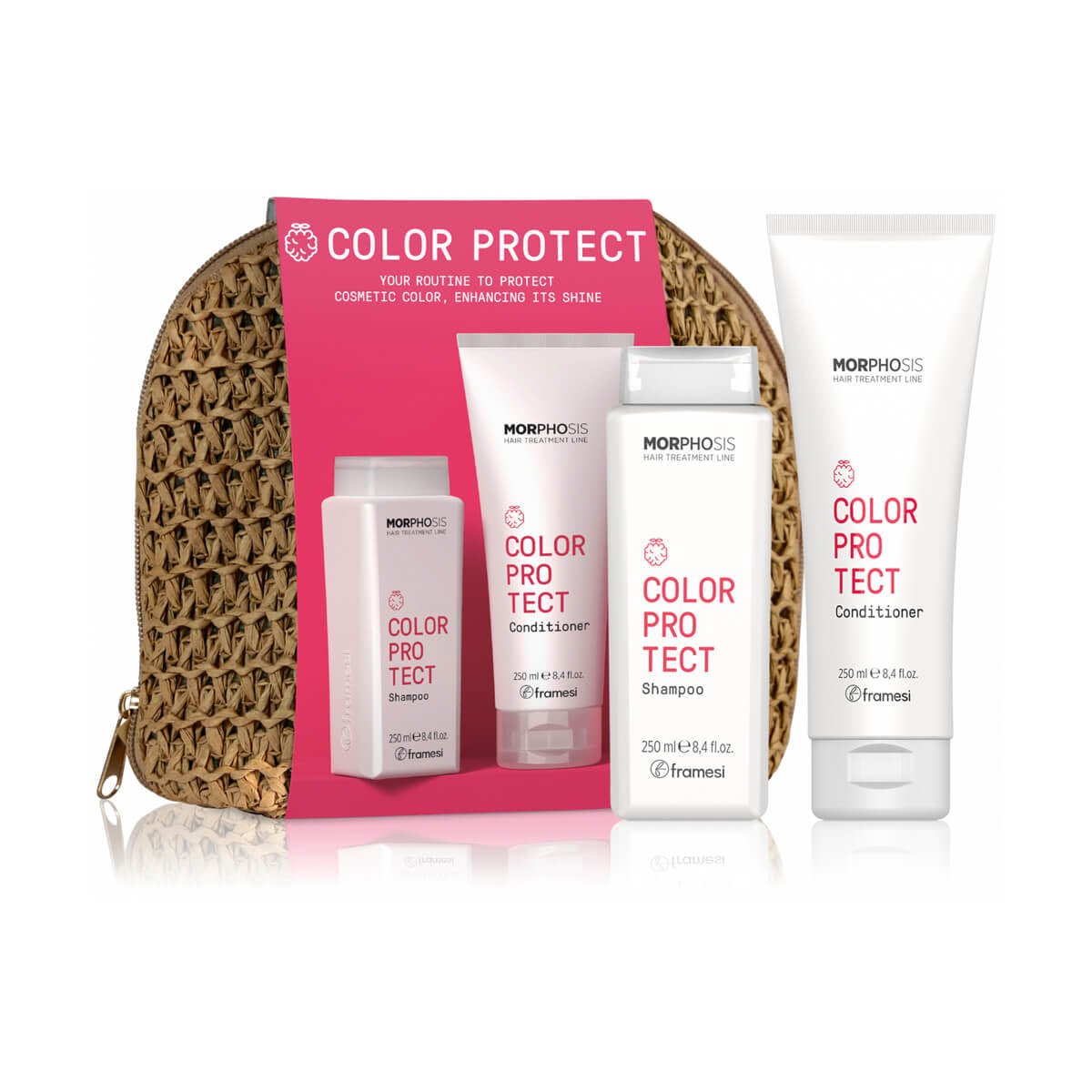 Kit Color Protect - Sampon + Balsam Protectia Culorii - RAFFIA BAG - RUTINA.roKit Color Protect - Sampon + Balsam Protectia Culorii - RAFFIA BAGRUTINA.roRUTINA.ro