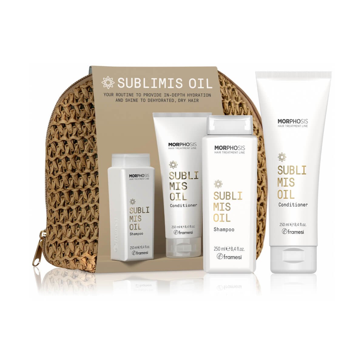 Kit Sublimis Oil - Sampon + Balsam - RAFFIA BAG - RUTINA.roKit Sublimis Oil - Sampon + Balsam - RAFFIA BAGRUTINA.roRUTINA.ro