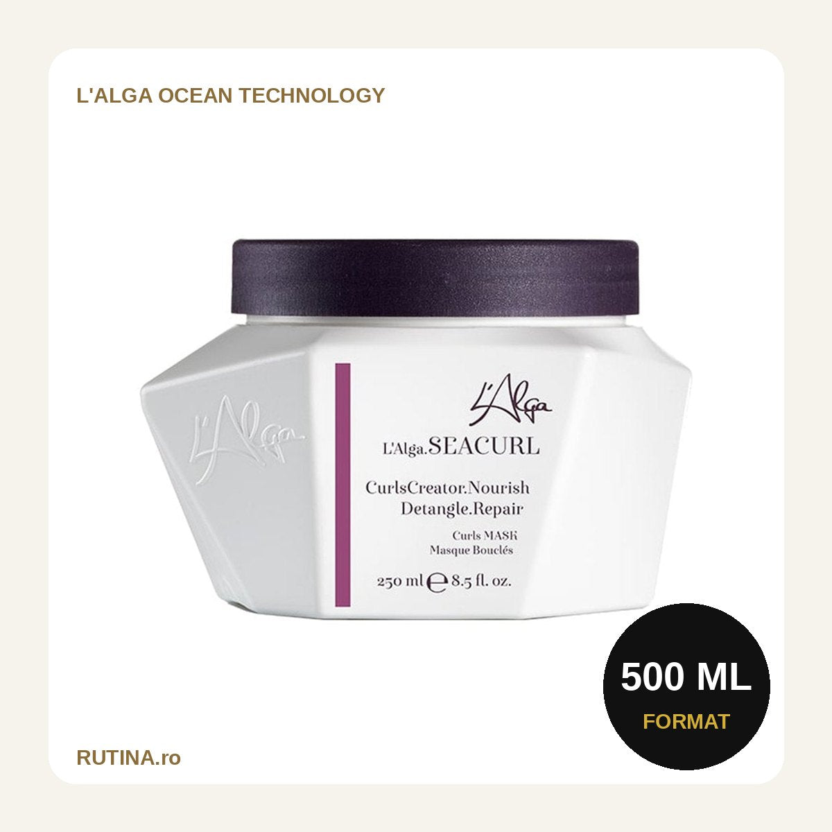 Masca pentru Par Cret - SeaCurl – 500 ml – format 500 ml
