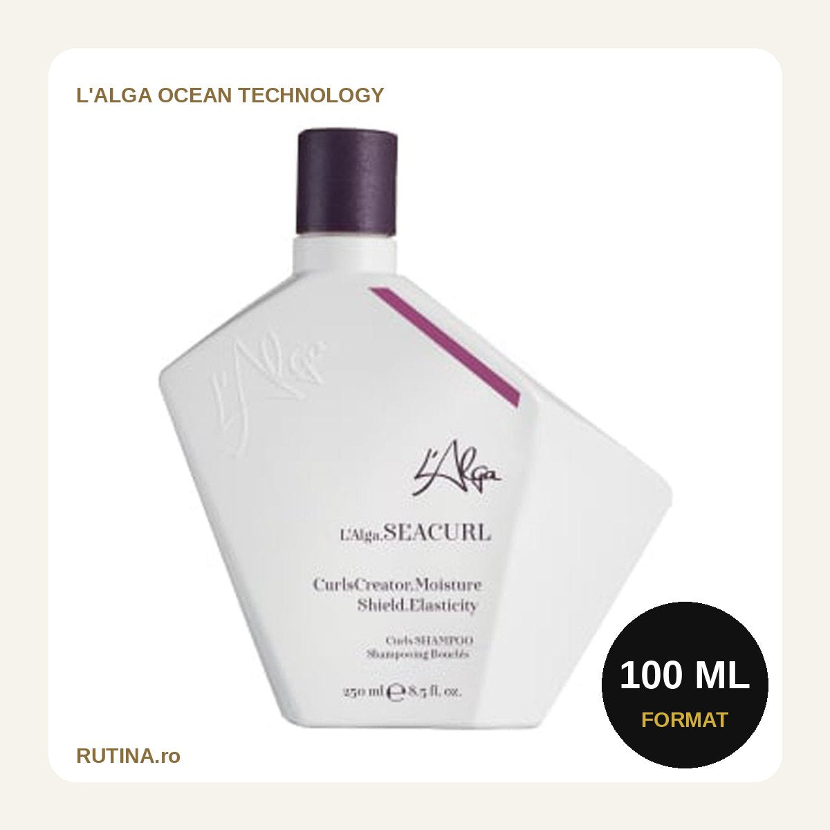 Sampon pentru Par Cret - SeaCurl – 100 ml – format 100 ml