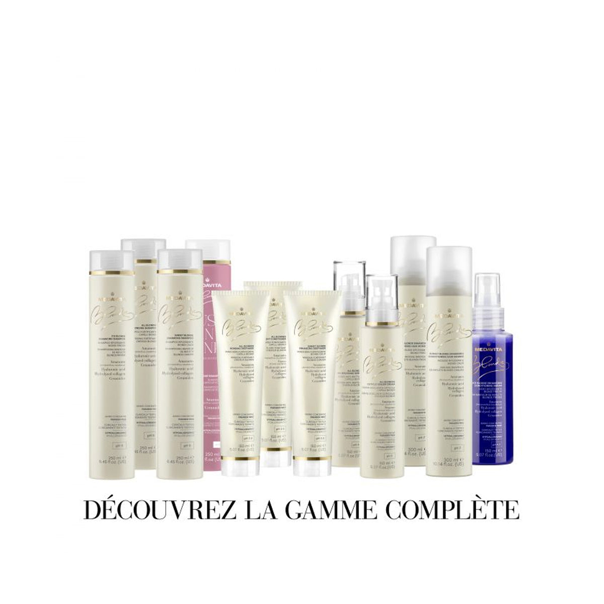 Masca blondie pentru toate tipurile de blond cu Ceramide si Acid Hialuronic si Colagen pentru parul blond