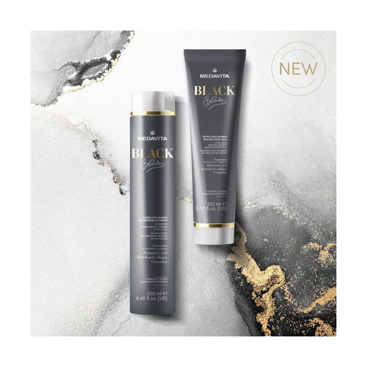 Masca coloranta neagra - BLONDIE - No yellow No Orange