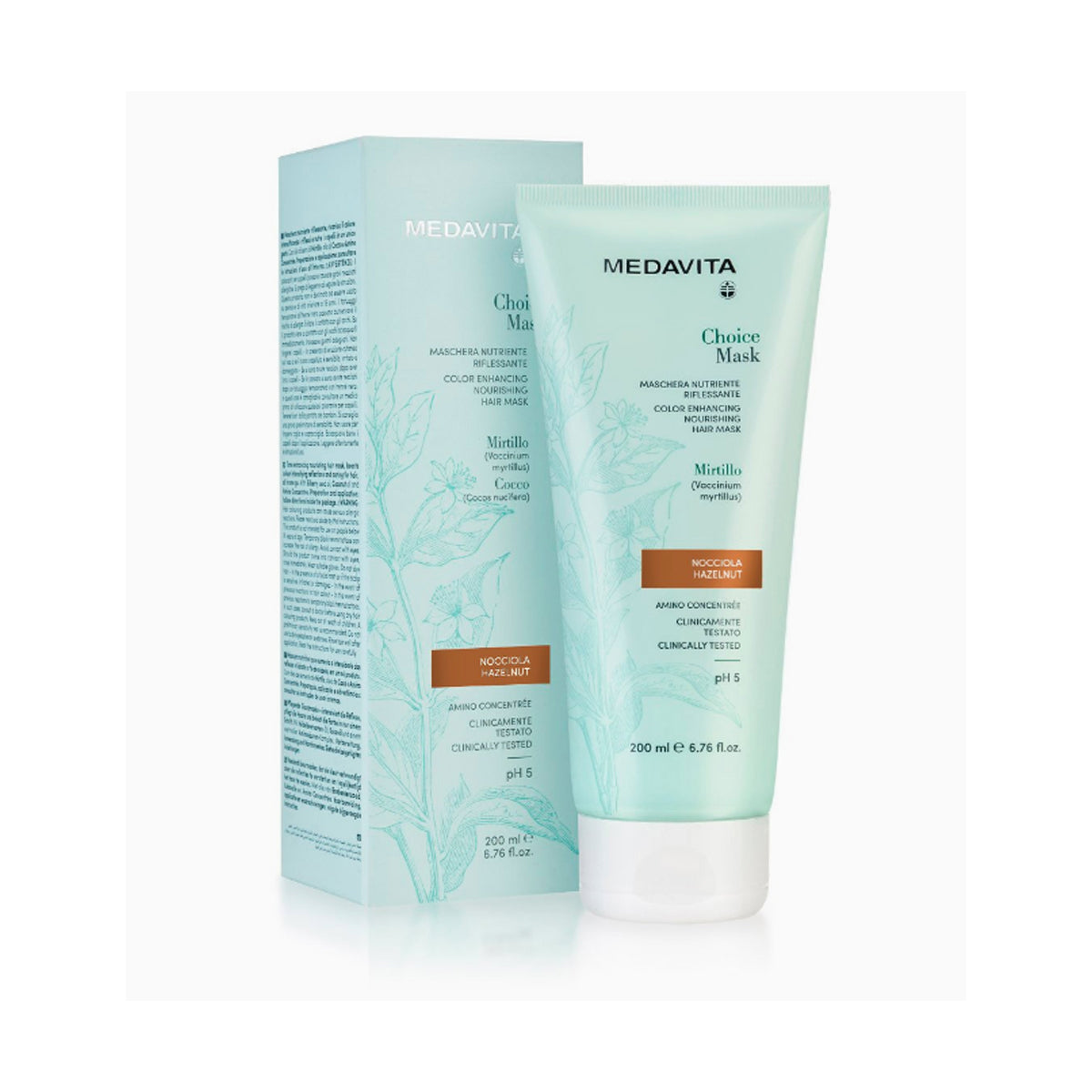 Masca de Par Coloranta Hazelnut (Aluna de padure) 200ml