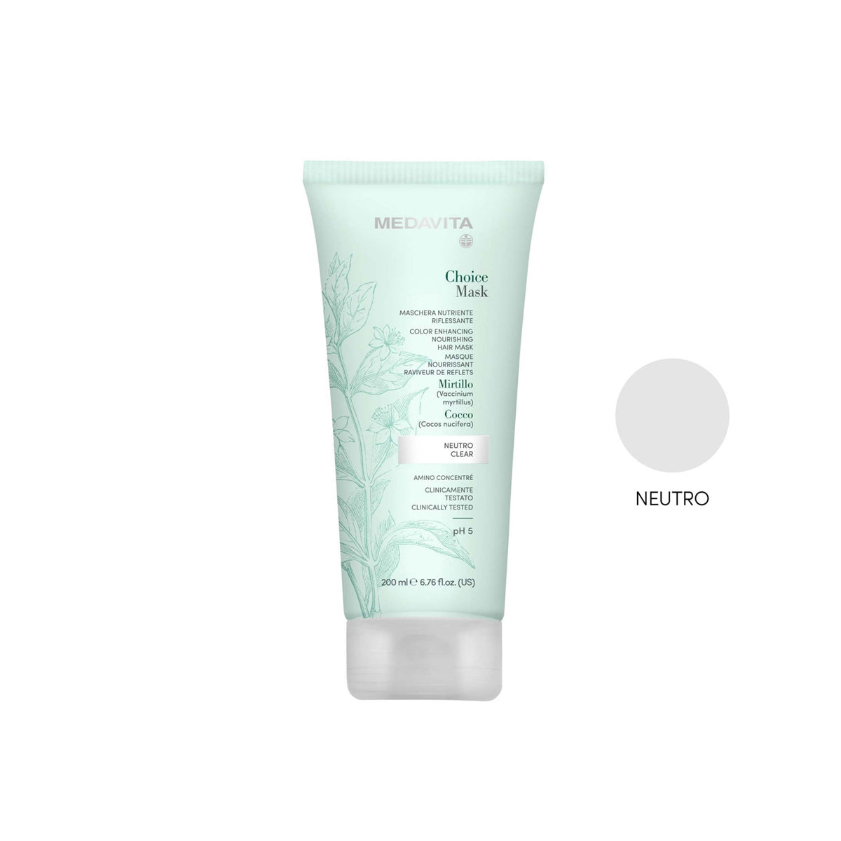 Masca de Par Coloranta Neutro (Clear) 200ml