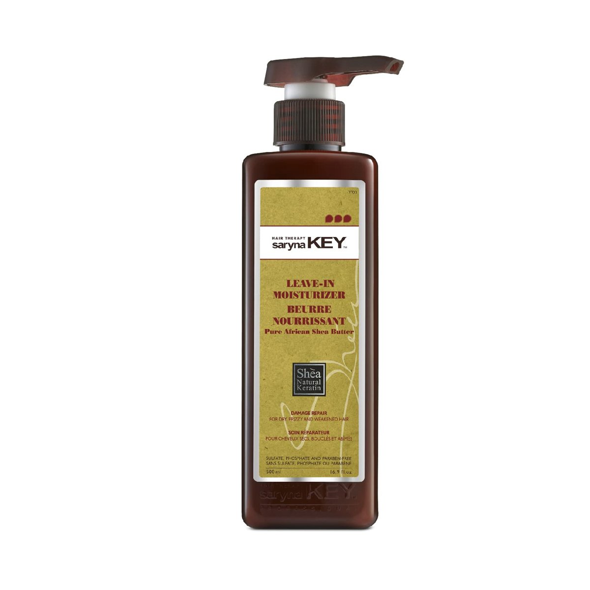 Masca Leave-In cu unt de Shea pentru parul mediu, gros, deteriorat – 500 ml