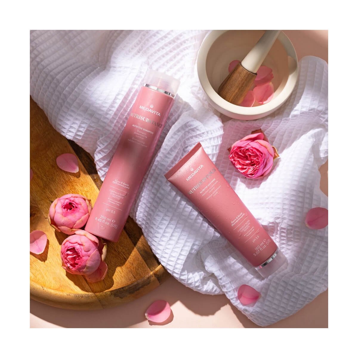 Masca pentru Hidratare cu Unt de Shea si Aminoacizi - Nutrisubstance - —