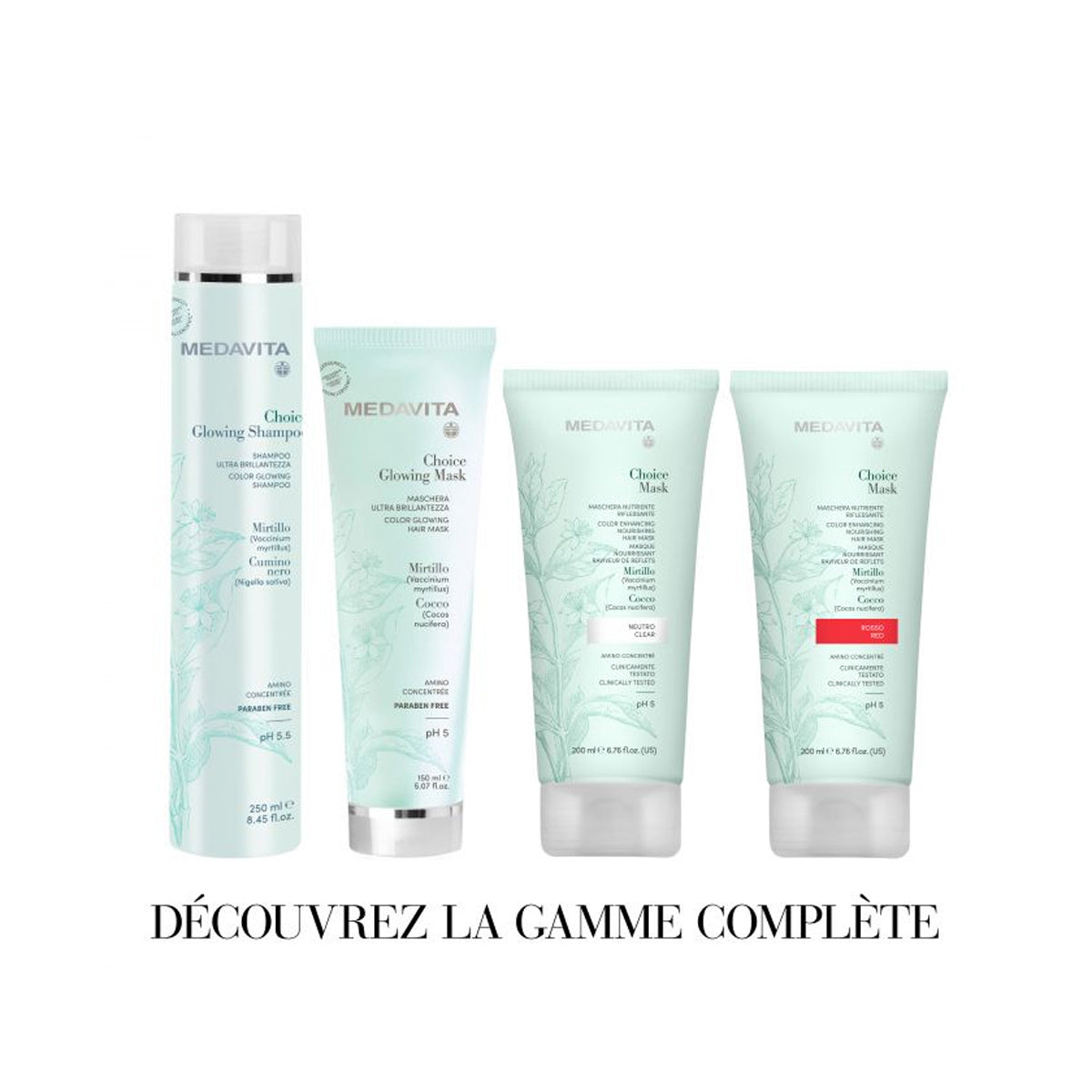 Masca pentru Stralucire - par natural sau vopsit - Choice Glowing —