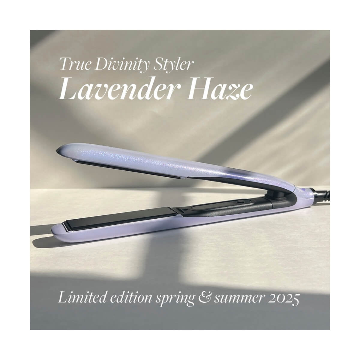 Placa profesionala pt indreptat parul True Divinity MK2 Lavender Haze + perie Gloss Brush