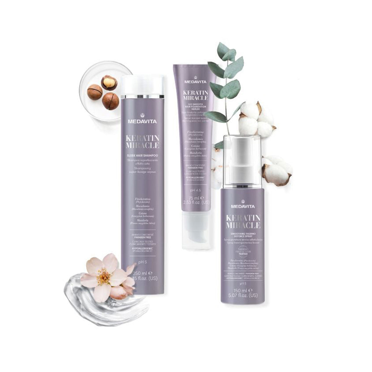 Protectie Termica pana la 230 grade - - KERATIN MIRACLE