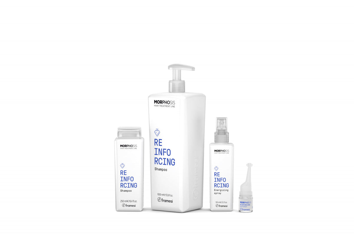 Sampon Anticadere pentru Scalp Gras - Reinforcing – 250 ml – imagine 3