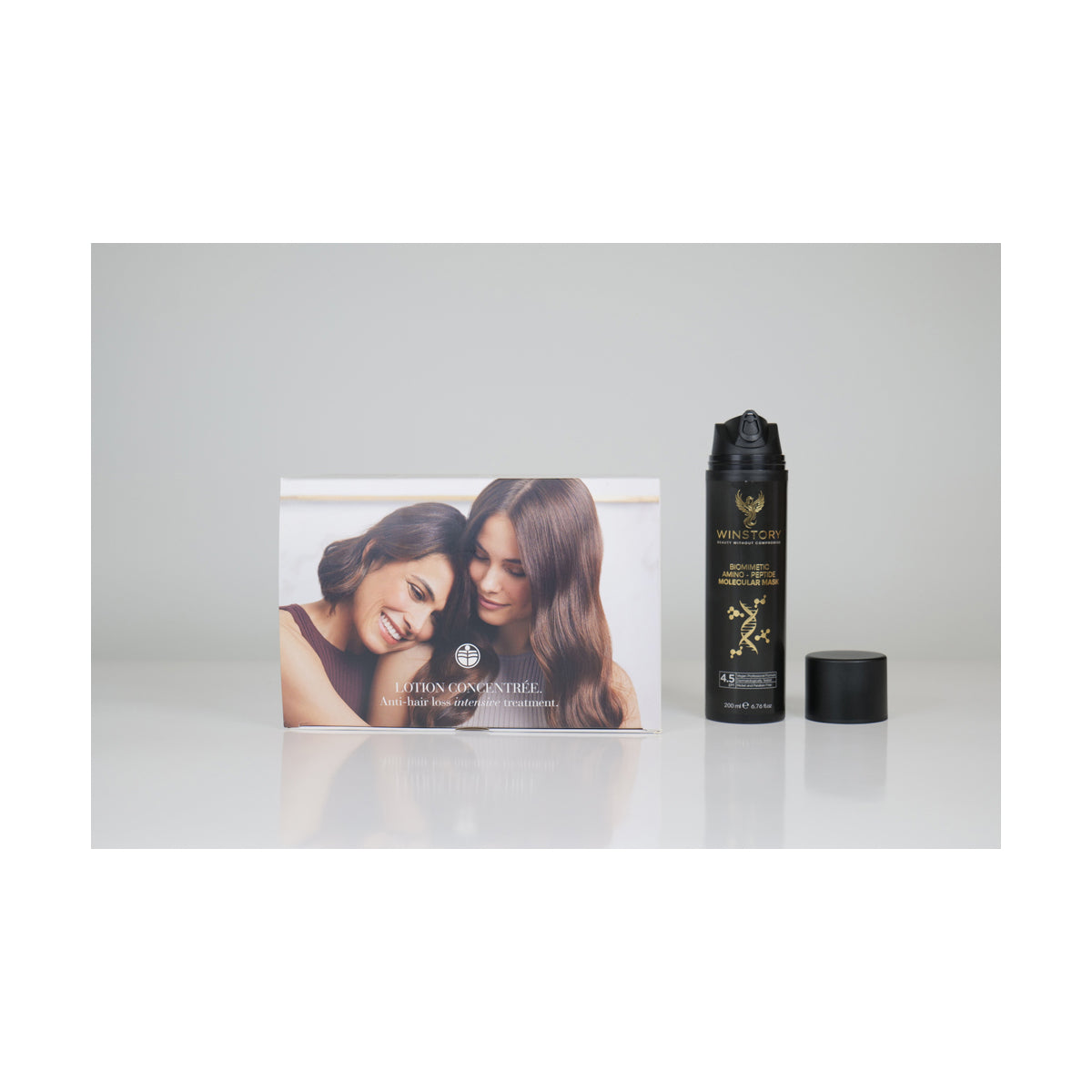 Set Anticadere + Reparare Moleculara - Fiole Medavita + Masca Moleculara WINSTORY (GRATUIT Ulei Nutritiv+Sampon Anticadere)