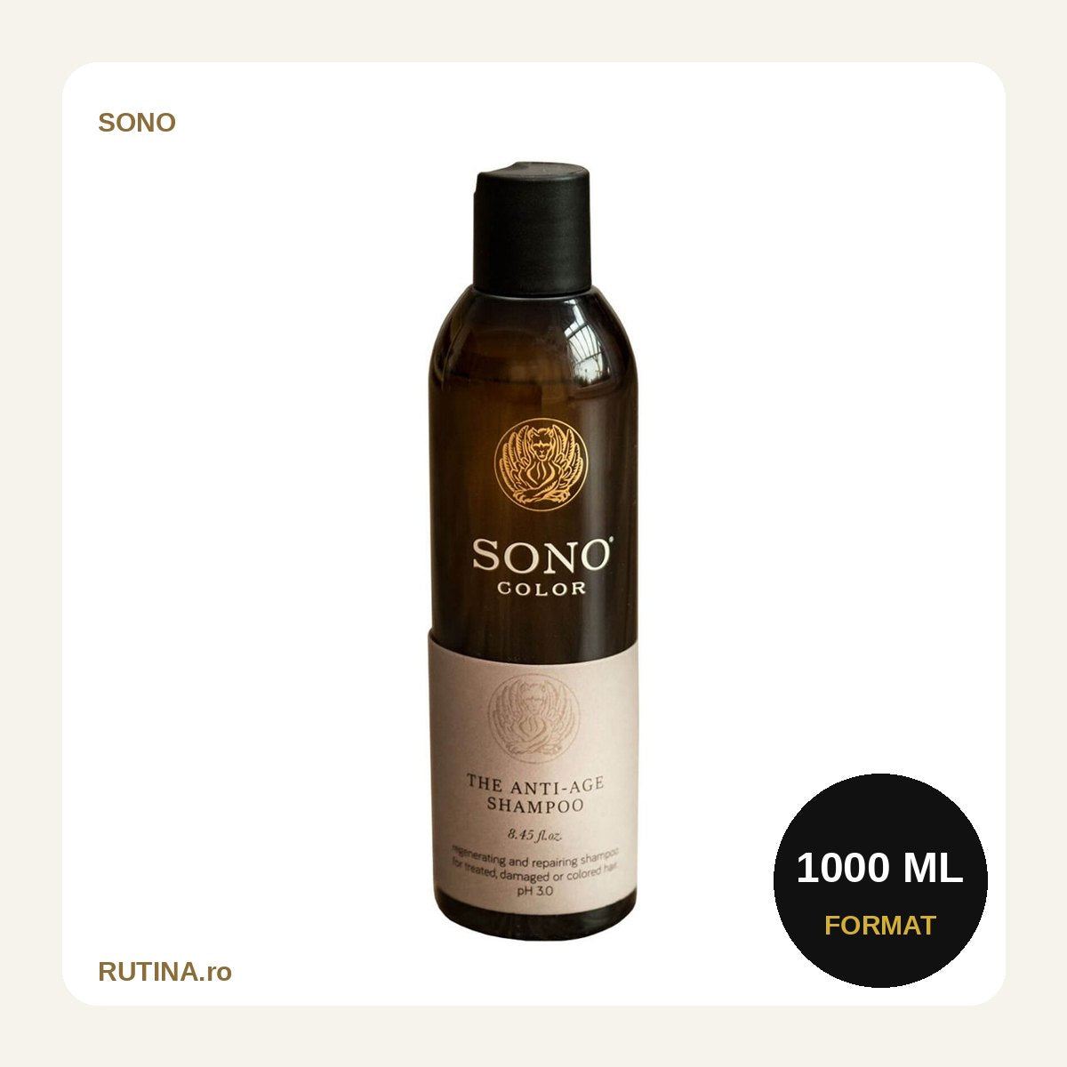 Sampon Sono AntiAge pentru hidratare si protectia culorii – 1000 ml – format 1000 ml