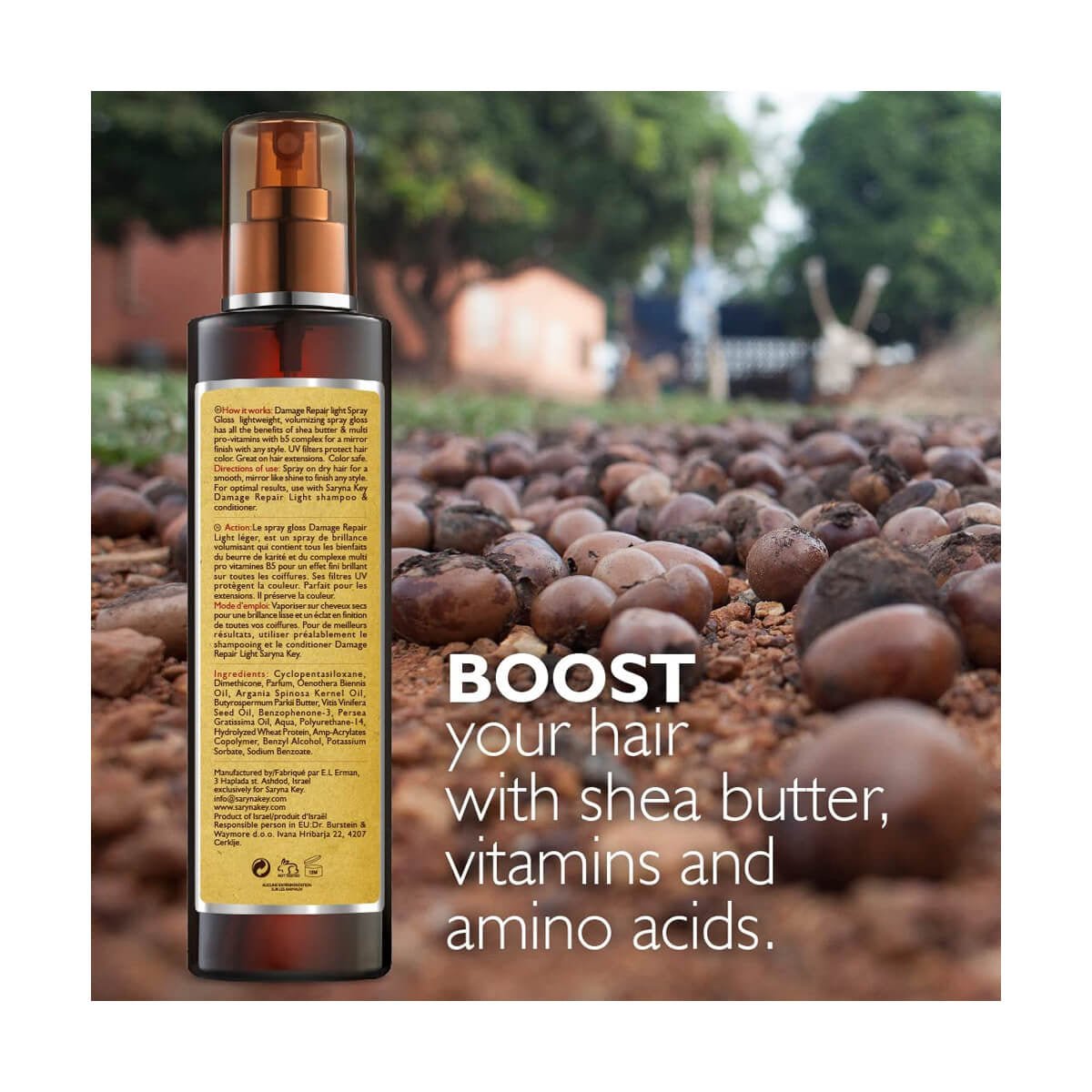 Spray de stralucire pentru par fin cu unt de Shea - RUTINA.roSpray de stralucire pentru par fin cu unt de SheaRUTINA.roRUTINA.ro