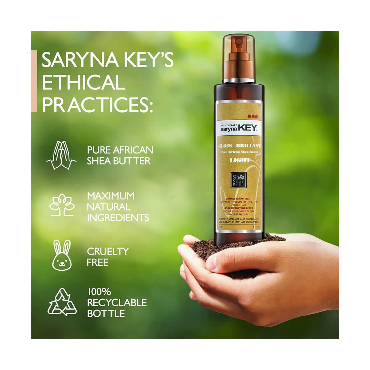 Spray de stralucire pentru par fin cu unt de Shea - RUTINA.roSpray de stralucire pentru par fin cu unt de SheaRUTINA.roRUTINA.ro