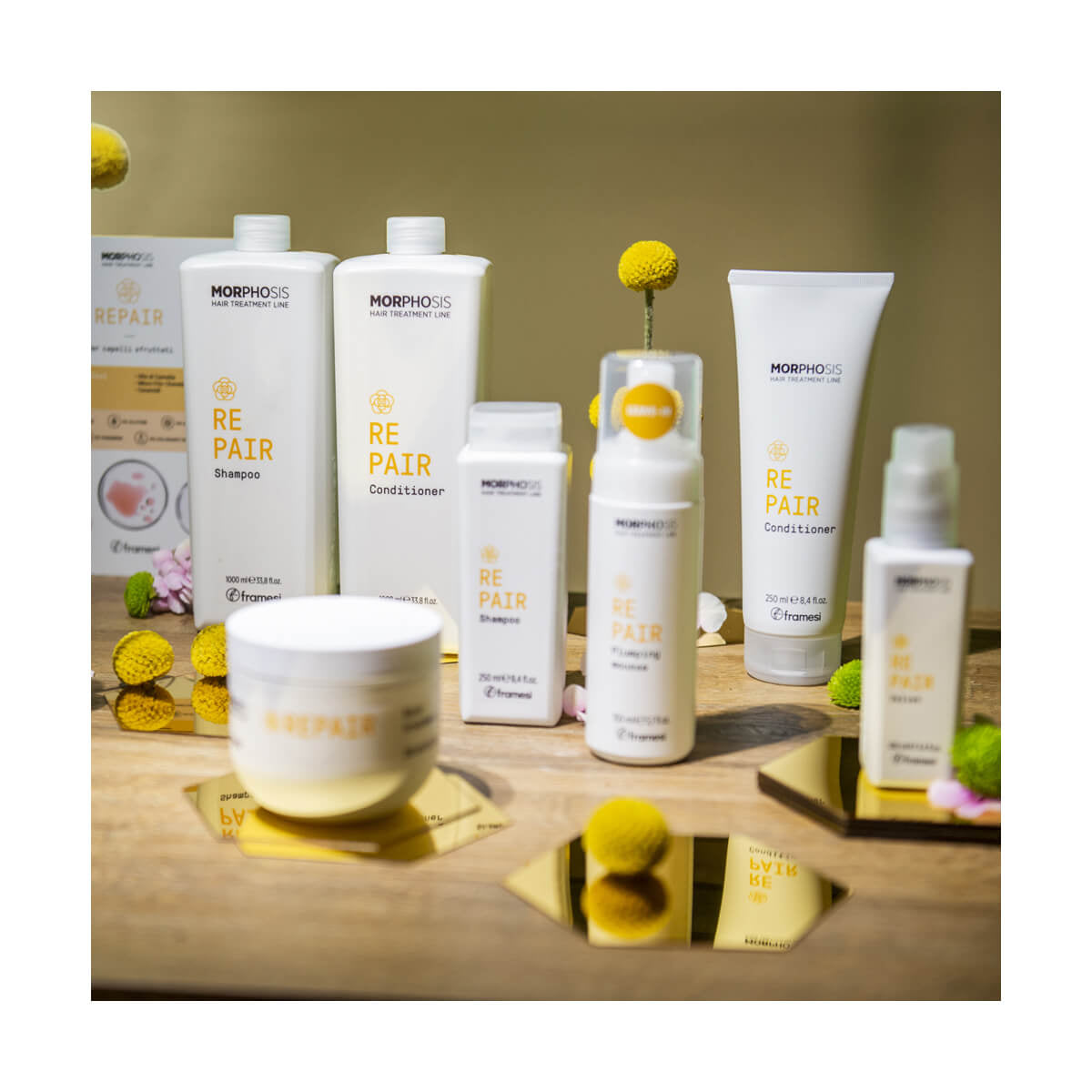 Spuma pentru repararea parului - Leave-in