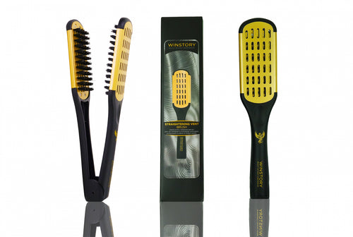 Straightening Vent Brush Winstory - perie cu ventilatie pentru indreptarea si uscarea parului poros