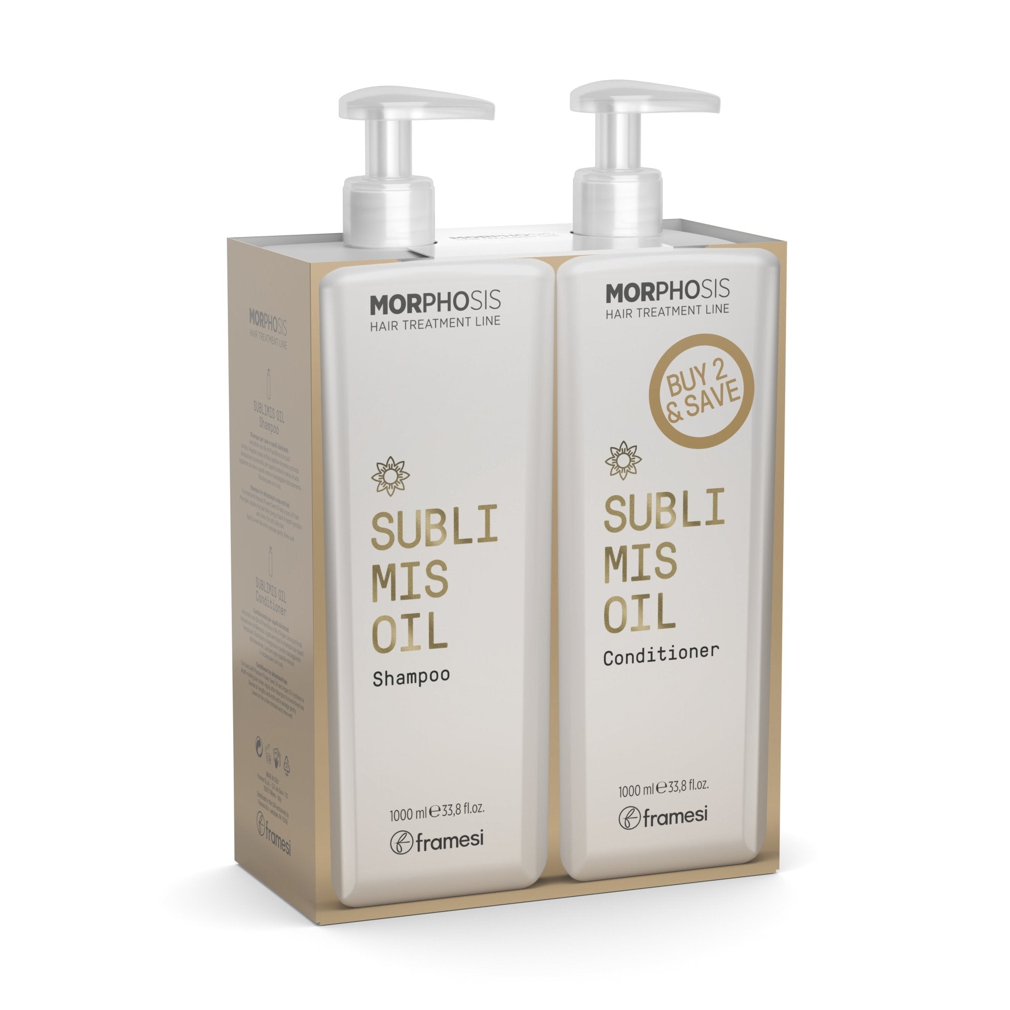 Sublimis Oil Duo Liter Set- Sampon 1 L + Balsam 1L ( Vegane) - RUTINA.roSublimis Oil Duo Liter Set- Sampon 1 L + Balsam 1L ( Vegane)FRAMESIRUTINA.ro