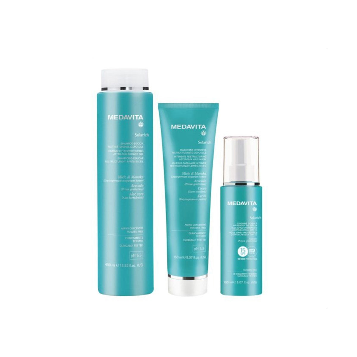 Ulei pentru Par si Corp pentru vara - SPF15 - - Solarich