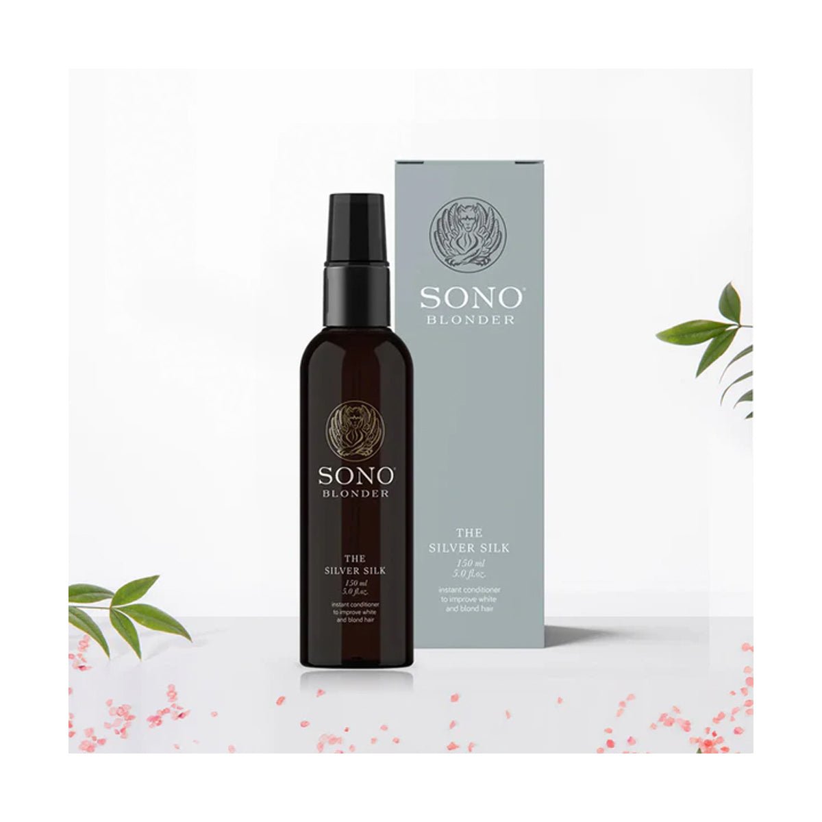 Masca leave-in cu pigment rece - Silver Silk 150 ml