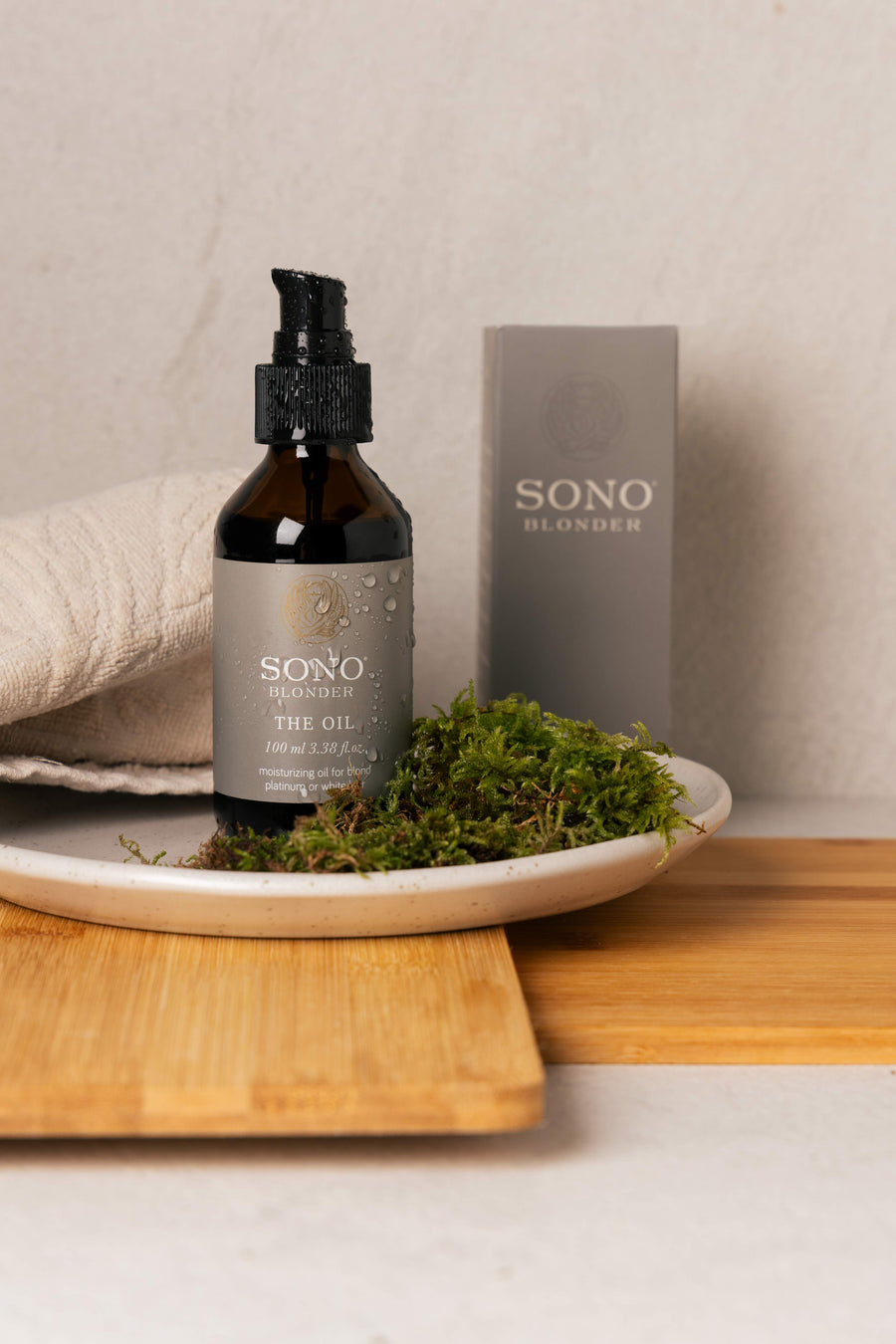 Ulei Sono Blonder pentru par blond - pigment rece 100 ml