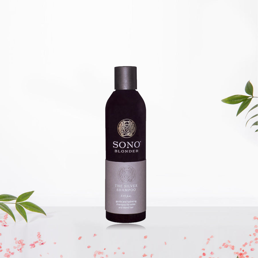 Sampon Nuantator Anti-Galben pentru par blond, gri și alb - SONO SILVER SHAMPOO — 1000 ml