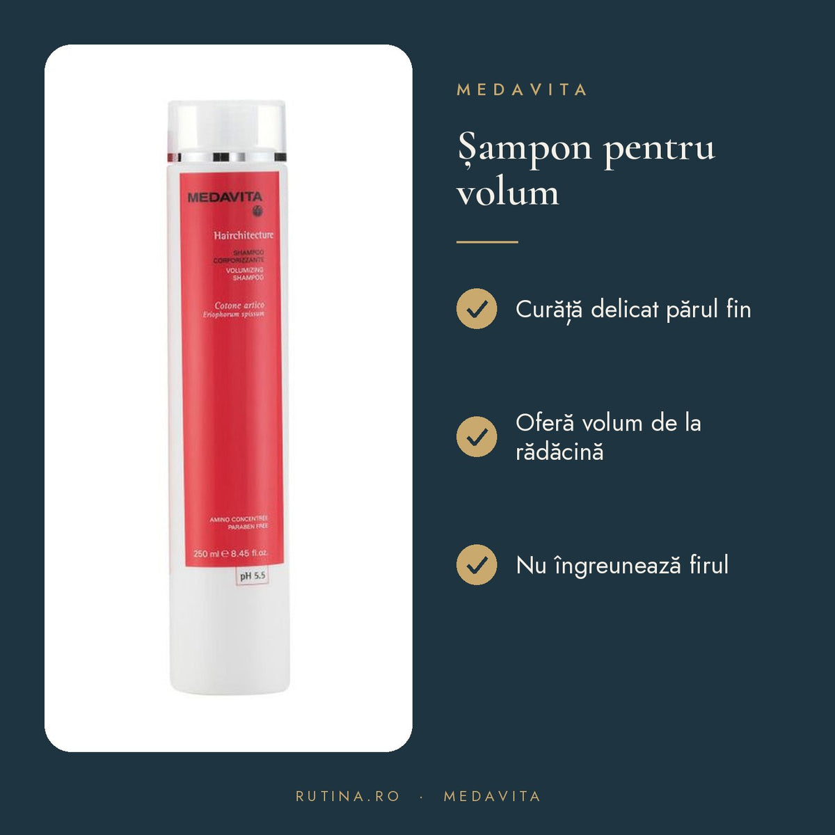 Sampon pentru volum – beneficii
