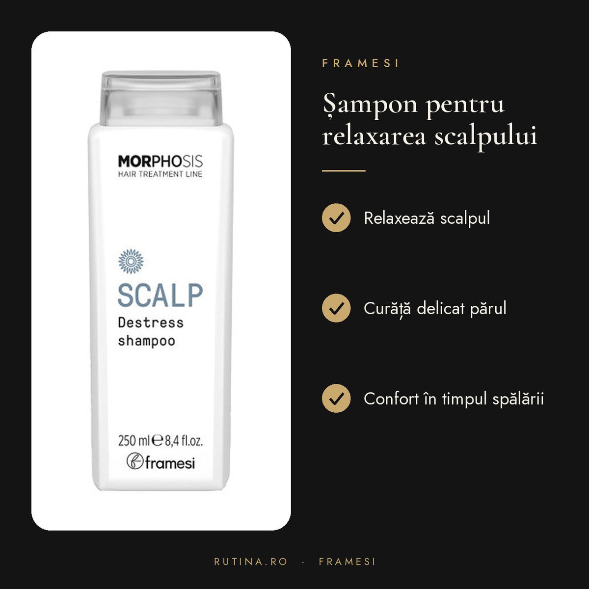 Sampon pt Relaxarea Scalpului - Scalp Destress Shampoo – beneficii