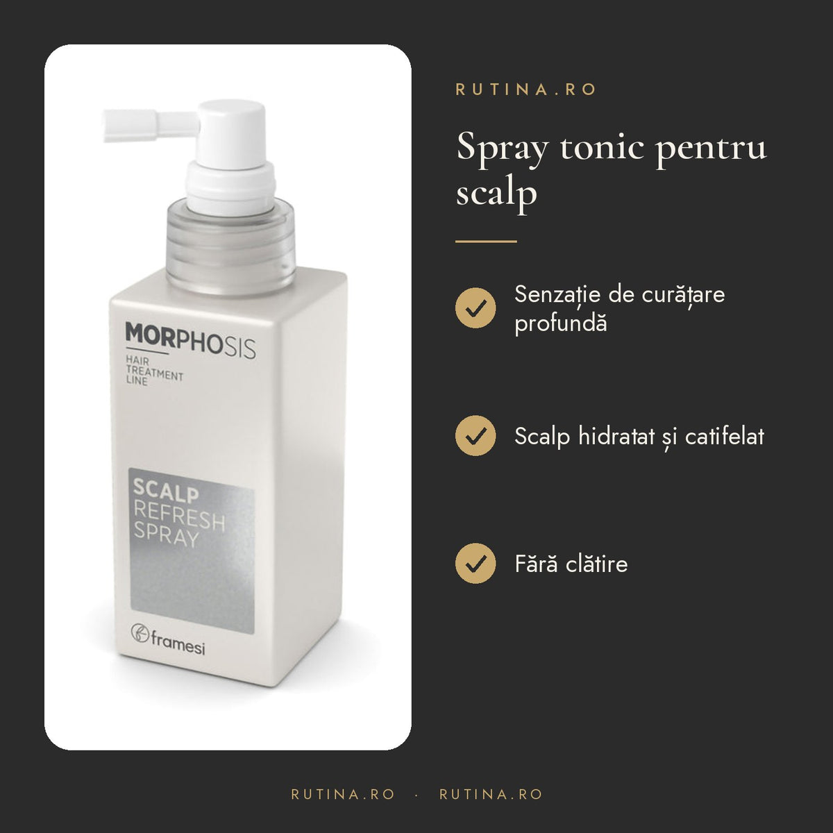 Spray energizant, tonic pentru revigorarea scalpului – beneficii