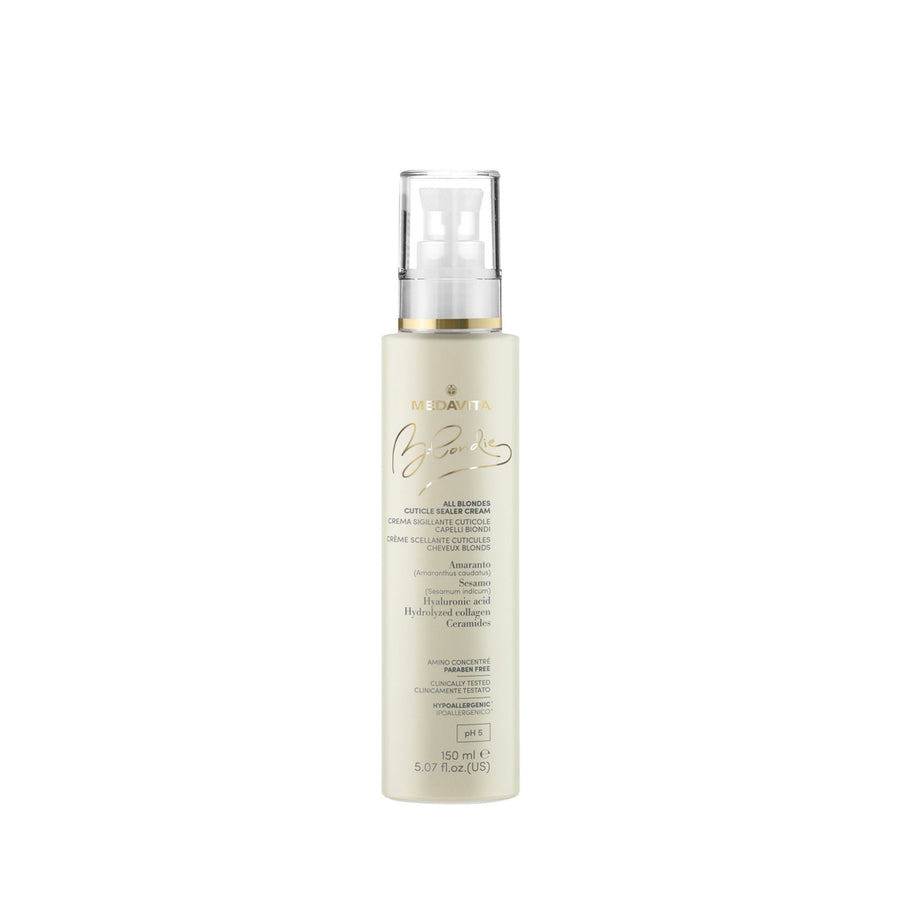 Cremă fără clătire Blondie cu acid hialuronic – Medavita – 150 ml
