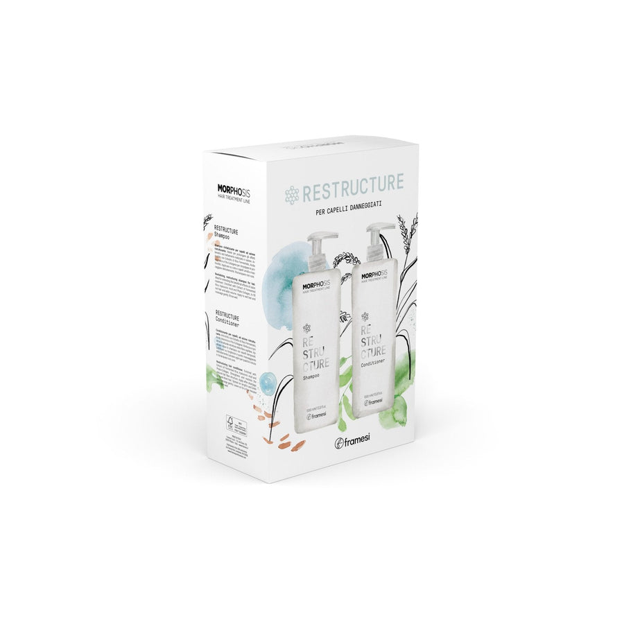 DUO Kit Restructure - sampon si balsam par deteriorat 1L