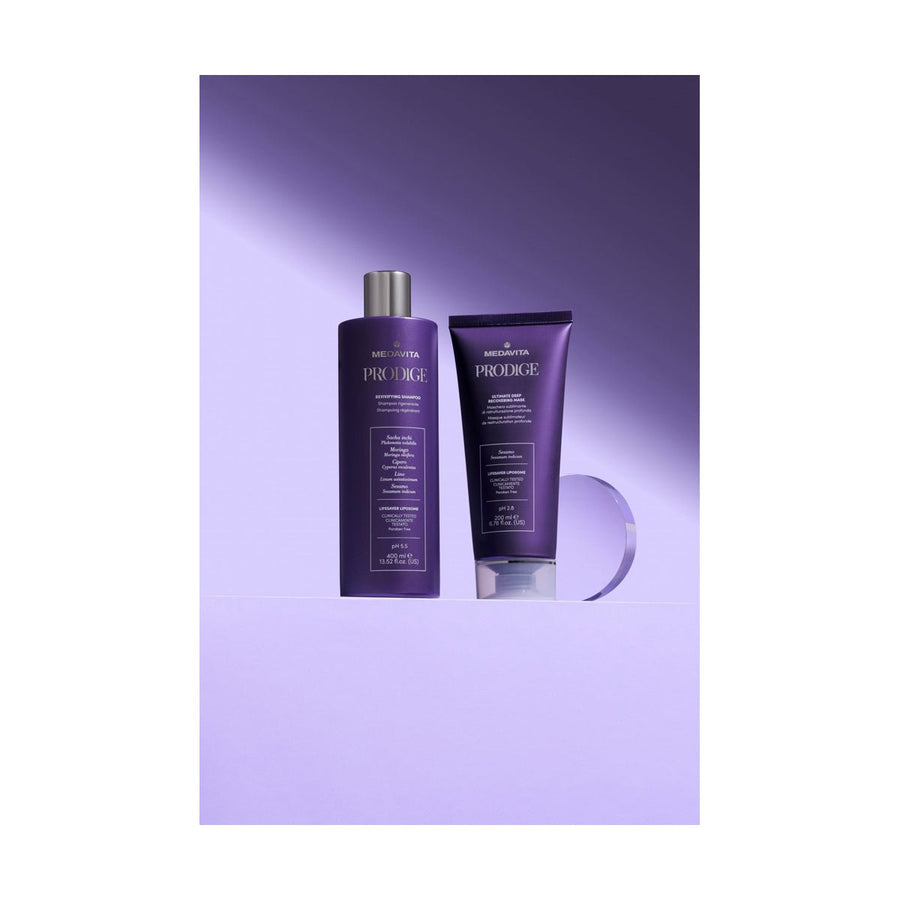 Kit Duo Luxury Prodige pentru păr degradat – Medavita – 400 ml + 200 ml