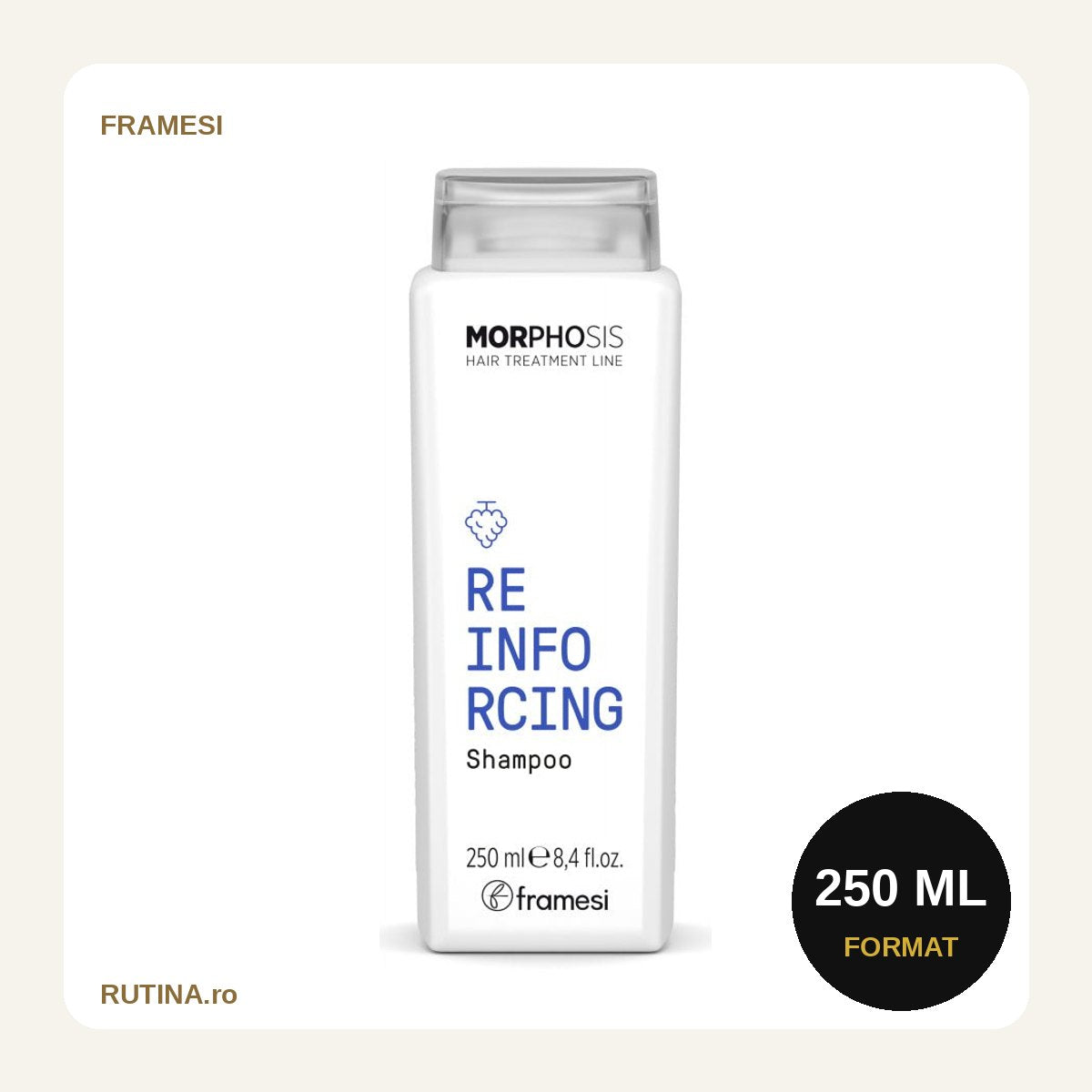 Sampon Anticadere pentru Scalp Gras - Reinforcing – 250 ml – format 250 ml