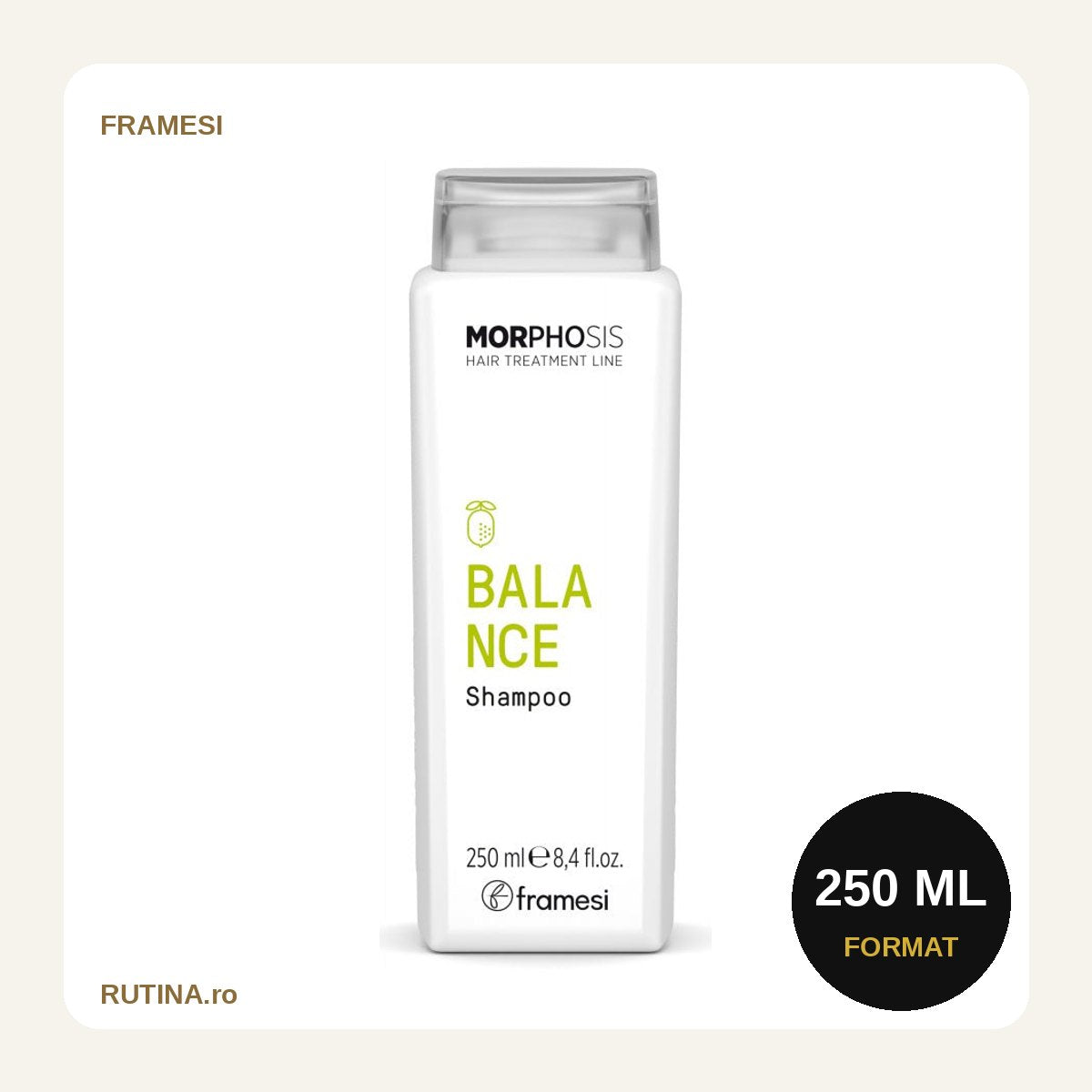 Sampon Antisebum – 250 ml – format 250 ml