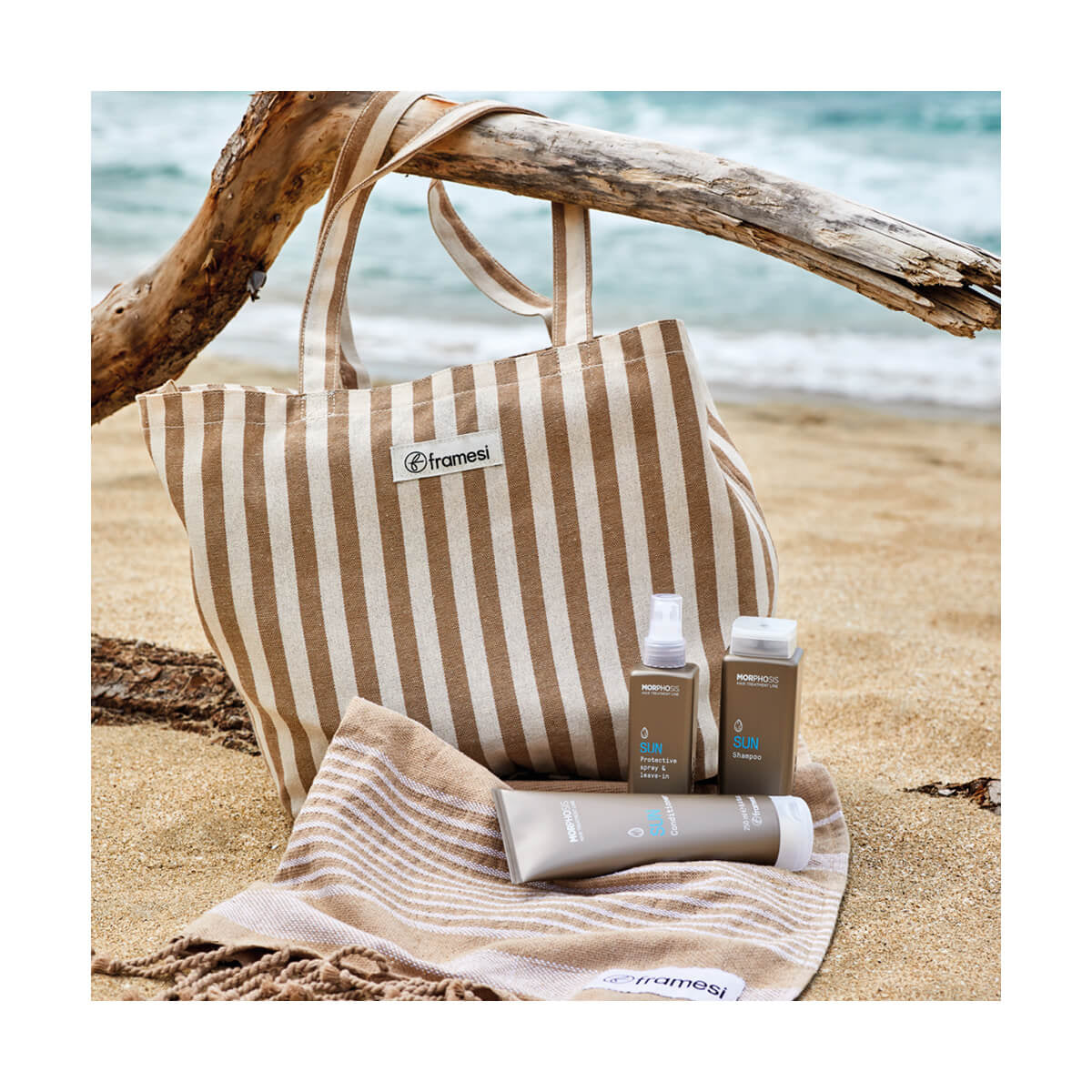Kit Morphosis Sun Care - Protectie UVA+UVB pentru par