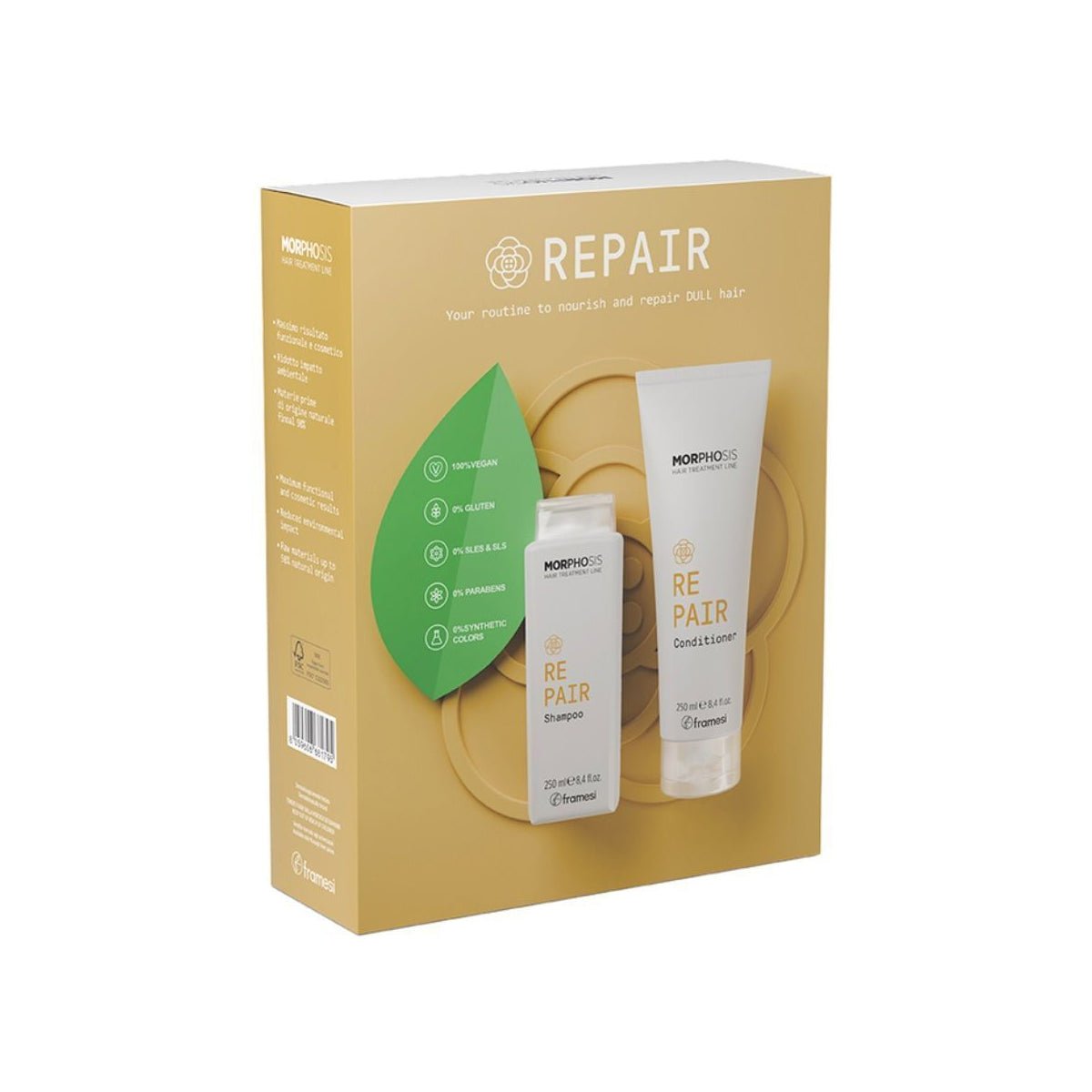 Kit pentru Repararea Parului - Morphosis Repair - RUTINA.roKit pentru Repararea Parului - Morphosis RepairFRAMESIRUTINA.ro