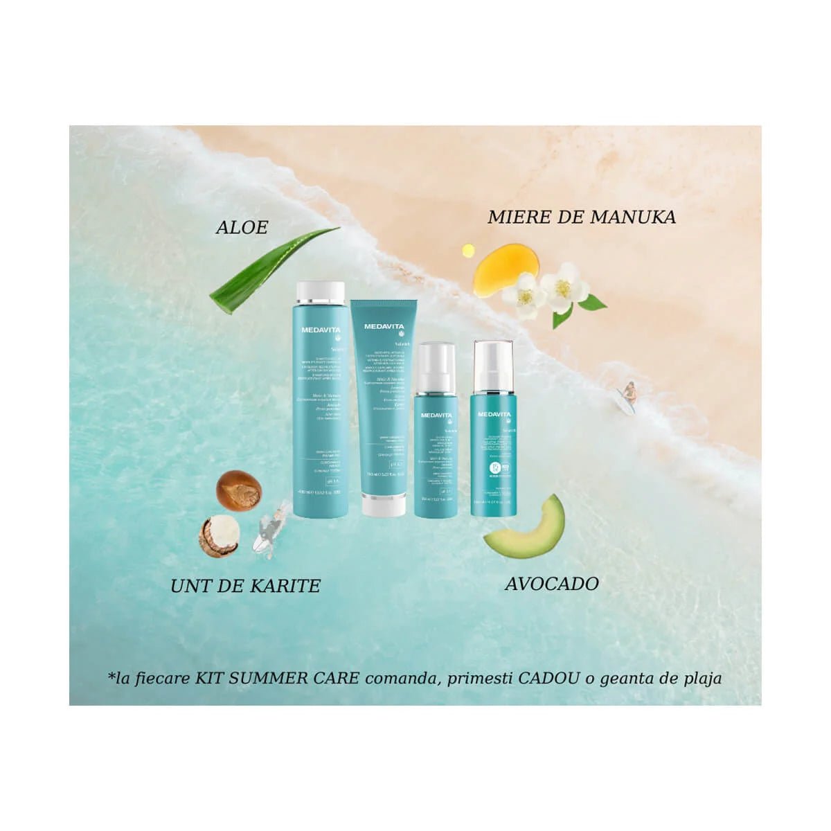 Kit Summer Care – Medavita SOLARICH: Protecție Solara Completă pentru Corp și Păr - RUTINA.roKit Summer Care – Medavita SOLARICH: Protecție Solara Completă pentru Corp și PărRUTINA.roRUTINA.ro