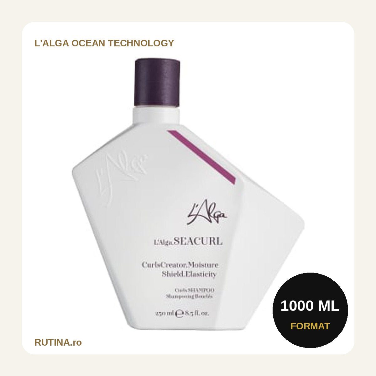 Sampon pentru Par Cret - SeaCurl – 1000 ml – format 1000 ml