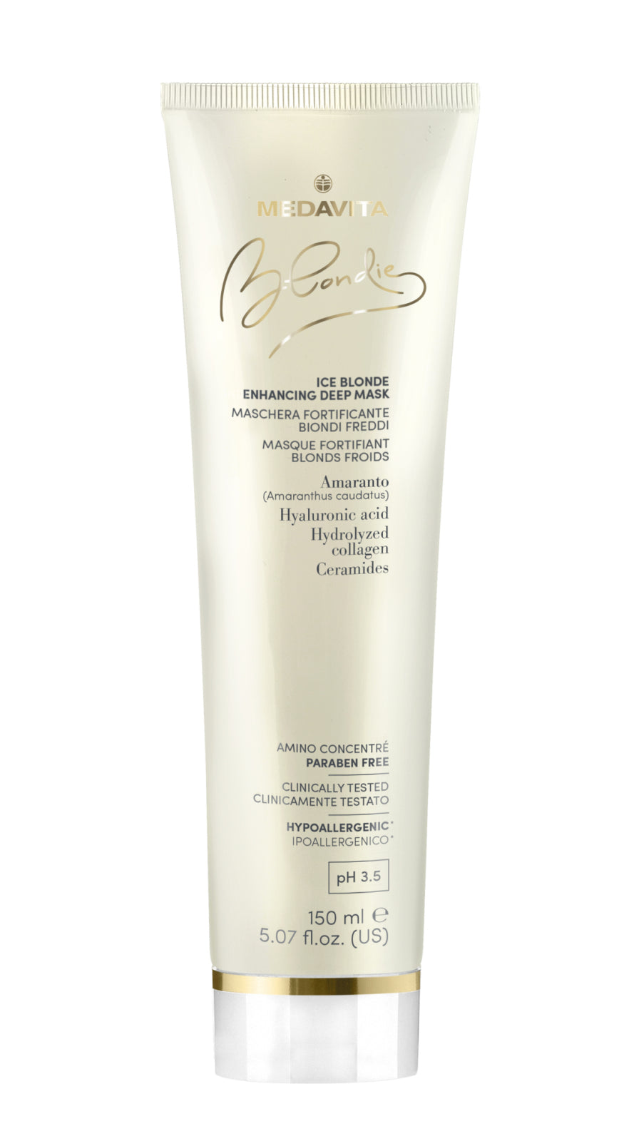 Masca Nuantatoare cu Pigment Rece - Blondie Ice Blonde — 150 ml