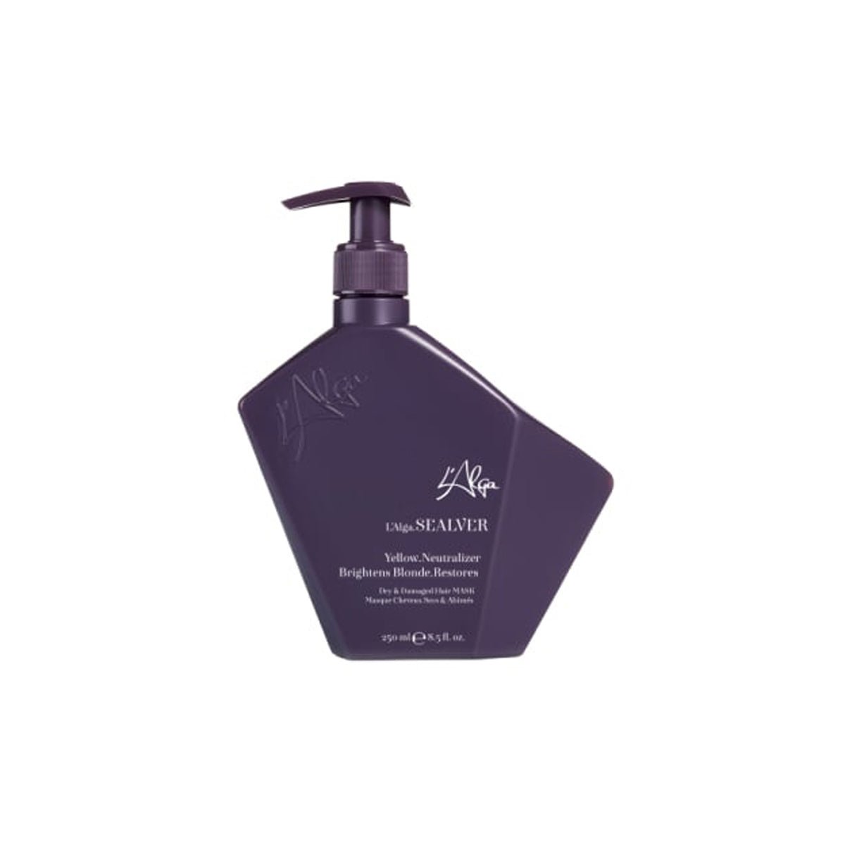 Masca no-yellow, antigalben, ideala pentru par blond, cu reflexe reci - Sealver – 1000 ml – imagine 1