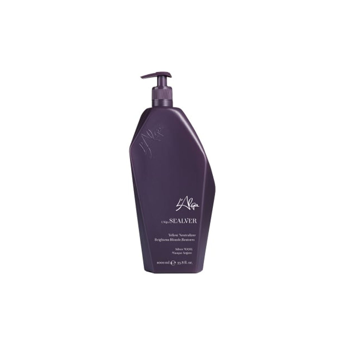 Masca no-yellow, antigalben, ideala pentru par blond, cu reflexe reci - Sealver – 1000 ml – imagine 2