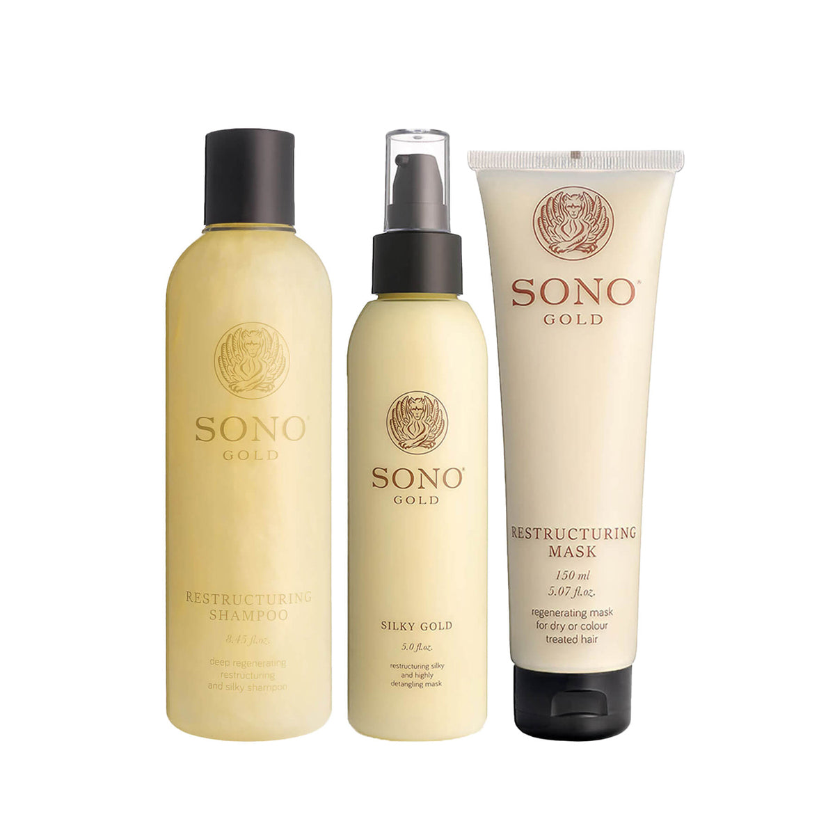 mască reconstrucție Sono Gold 150 ml - imagine 2