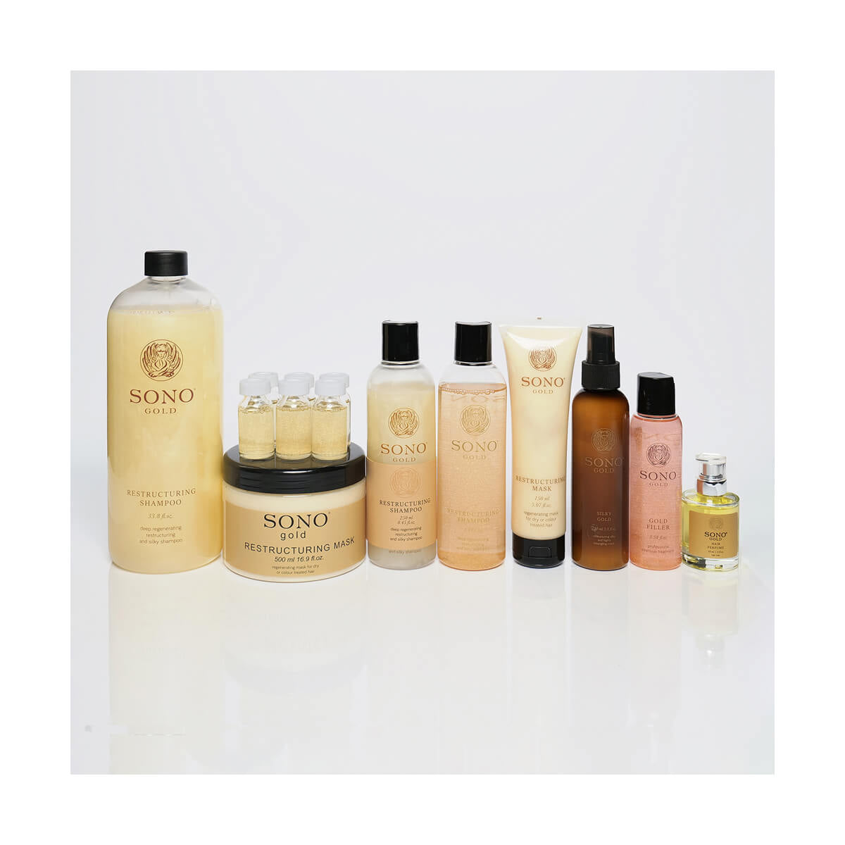 mască reconstrucție Sono Gold 150 ml - imagine 3