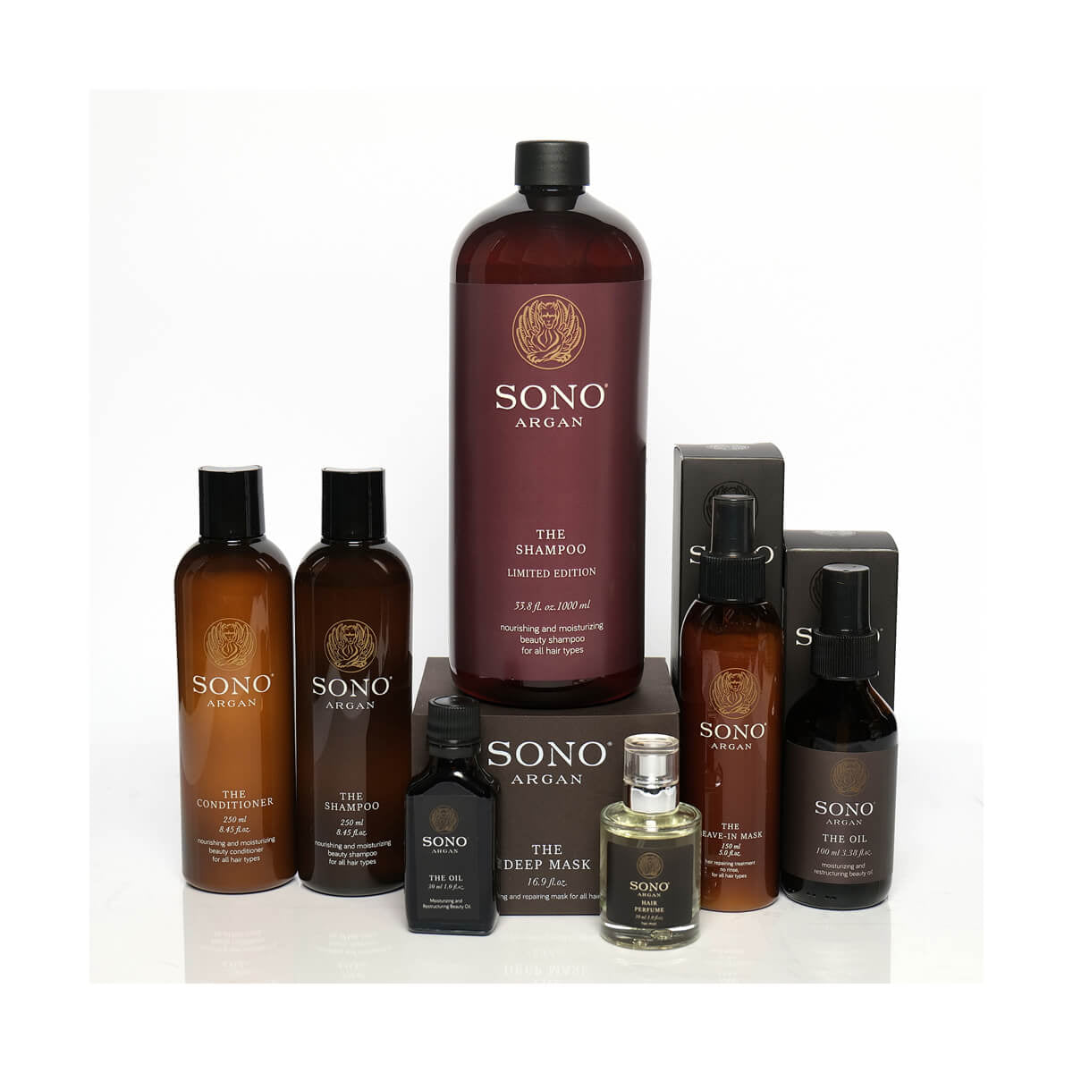 Masca SONO ARGAN pentru hidratare si descurcare cu Ulei de Argan — 250 ml